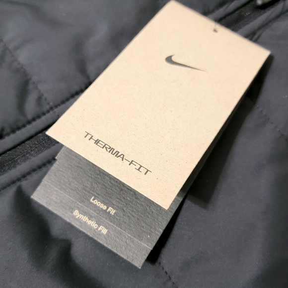 Nike XS Therma Fit Vest Black - Lightweight Warmth Vest - Picture 4 of 12